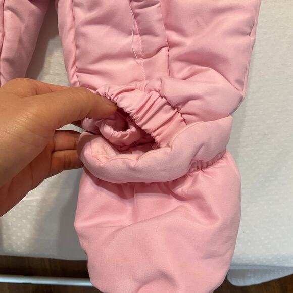 First Impressions Baby Girls Thick Body Suit 3-6M (12-17 lbs) Sweet Pink Footie - Picture 6 of 9
